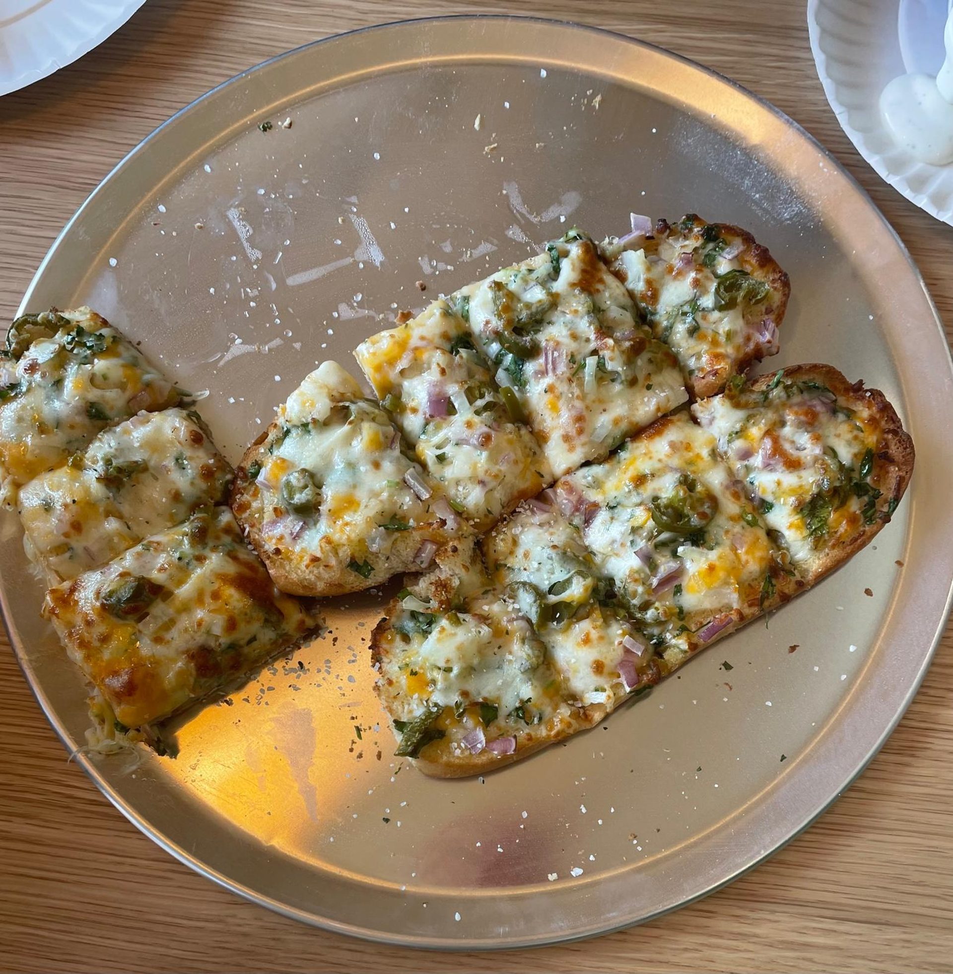 Jalapeño cheesy bread