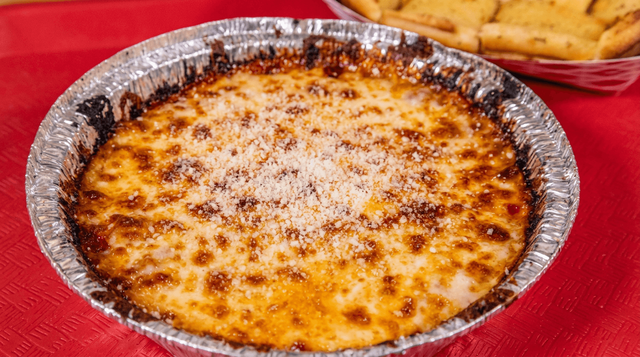 Lasagna with Garlic Bread